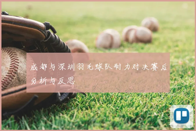 成都与深圳羽毛球队耐力对决赛后分析与反思